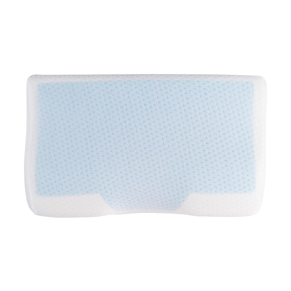 1X Memory Foam Gel Pillow Curve Cervical Pillow Neck Support Pillow Sleep Pillow