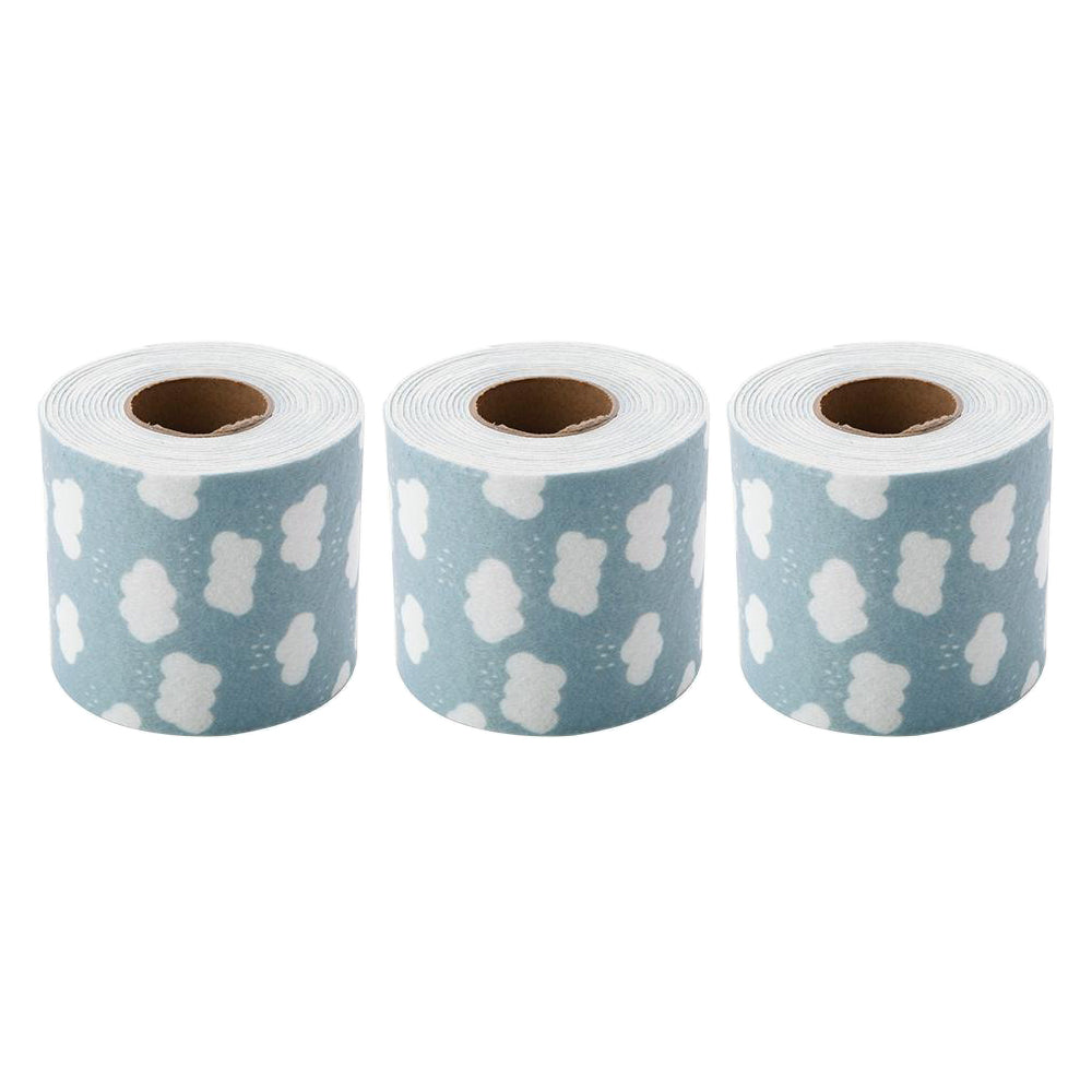 3 Roll Caulk Strip Tape Self Adhesive Kitchen Bathtub Caulking Sticker Cloud