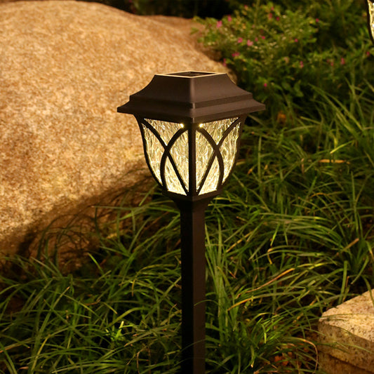 2X Solar Lamps Ground Lights Patio Stake Walkway  Garden Decor Warm Light
