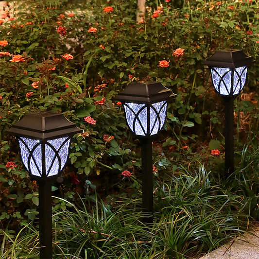 4X Solar Lamps Ground Lights Patio Stake Walkway  Garden Decor White Light