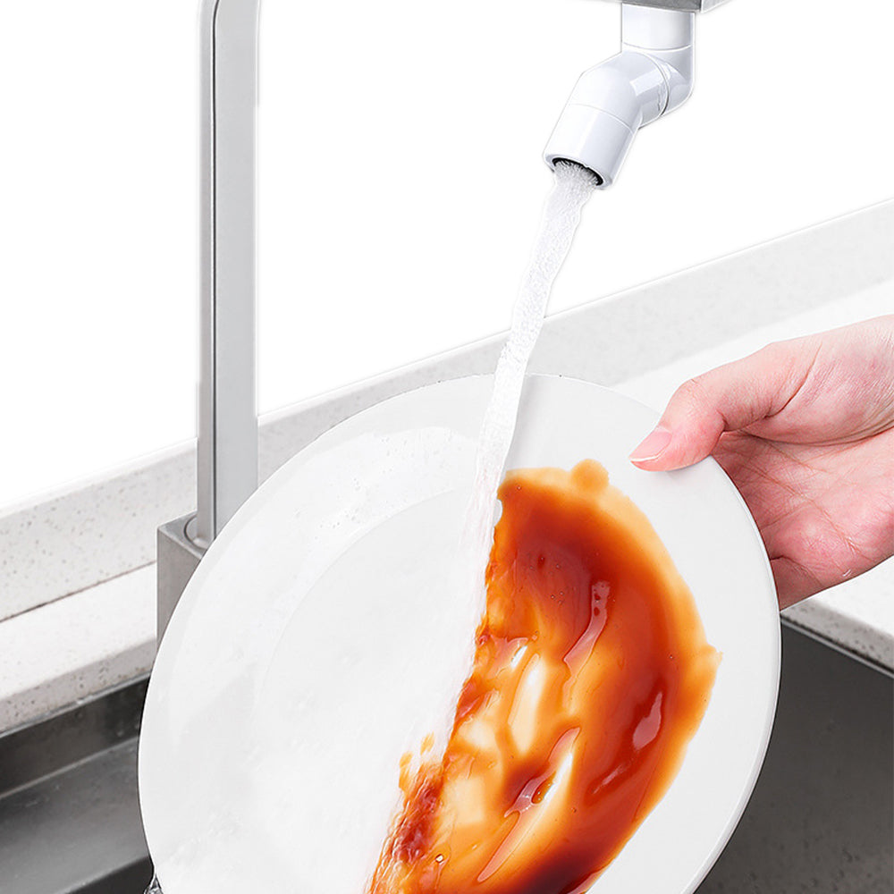 4PCS Anti Splash Filter Faucet 720 Degree Angle Rotatable Faucet Sprayer Head