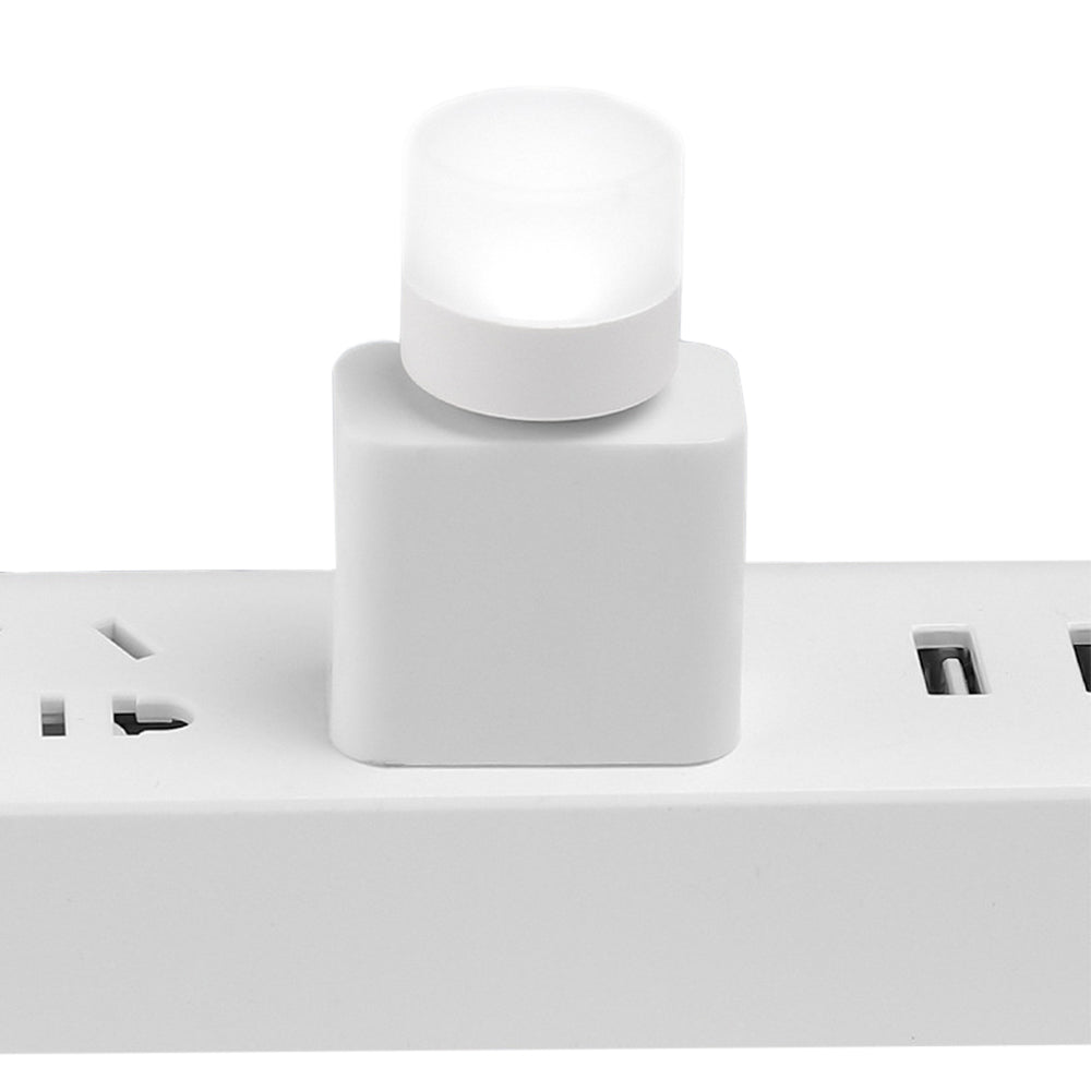 5PCS USB Plug In Night Lights Mini LED Bulb for Power Bank White Light