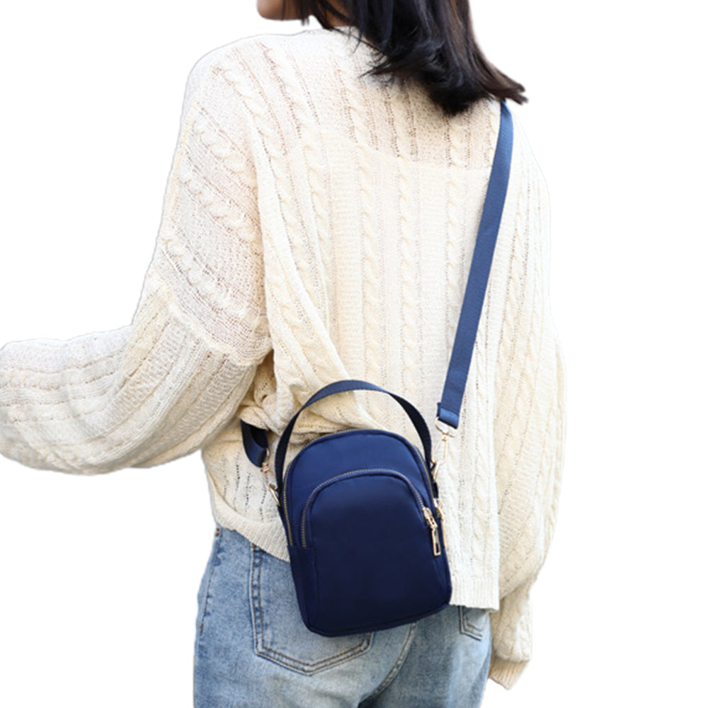 Women Nylon Crossbody Bag Shoulder Bag Blue
