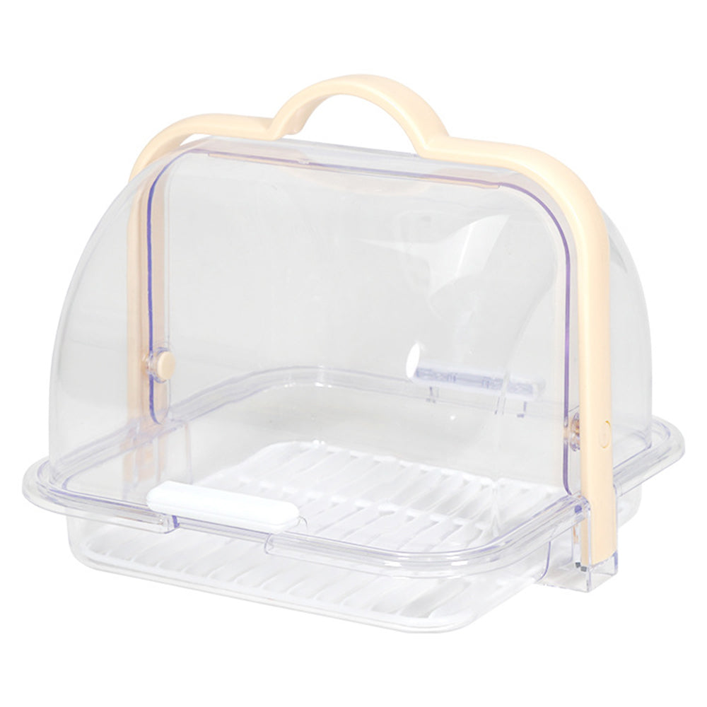 Cake Keeper Food Keeper Tableware Draining Rack Cake Storage Container Bread Box