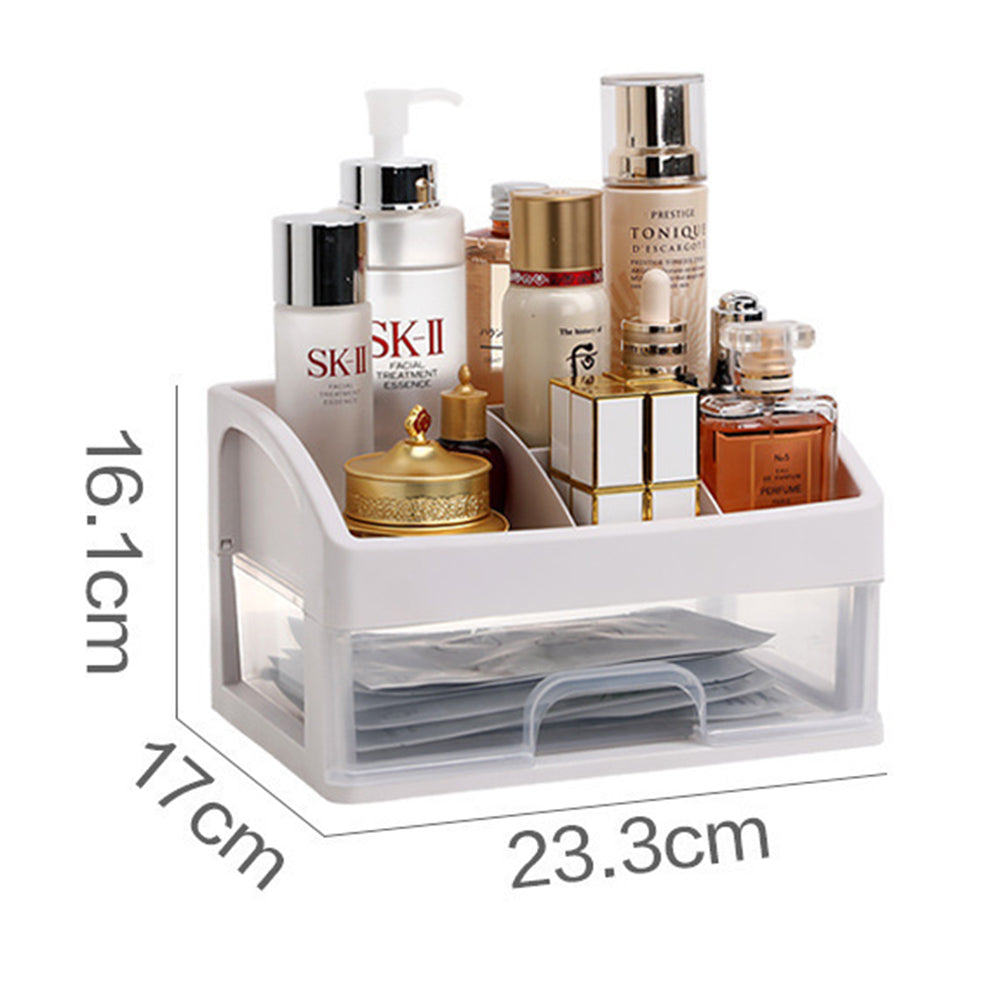 Desk Organizer Cosmetic Makeup Storage Box with Drawers