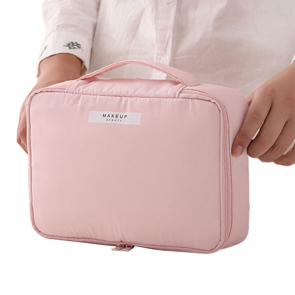 Makeup Bag Cosmetic Case Cosmetic Organizer Makeup Brushes Organizer Pink