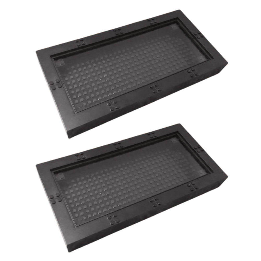 2X Large DIY Building Block Figures Display Blocks Frame Compatible with LEGO