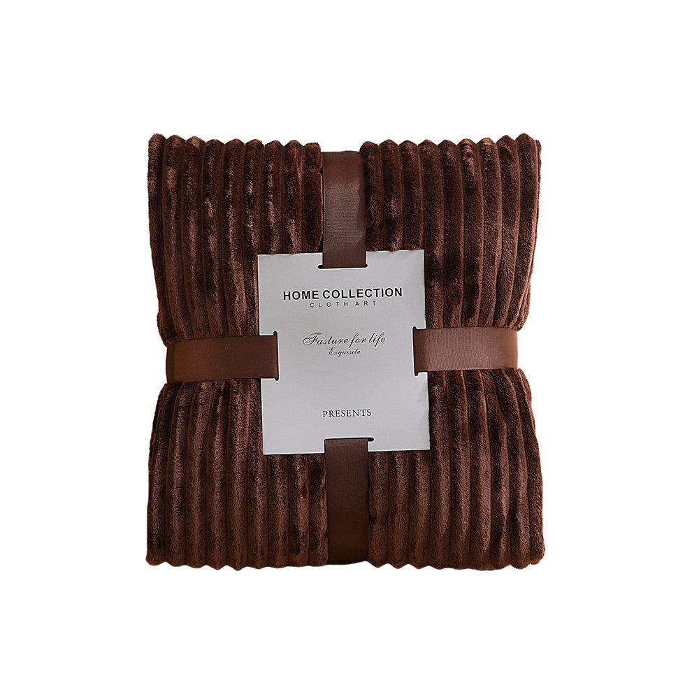 150x200cm Flannel Throw Blanket Bed Throws Blanket Sofa Blanket Coffee