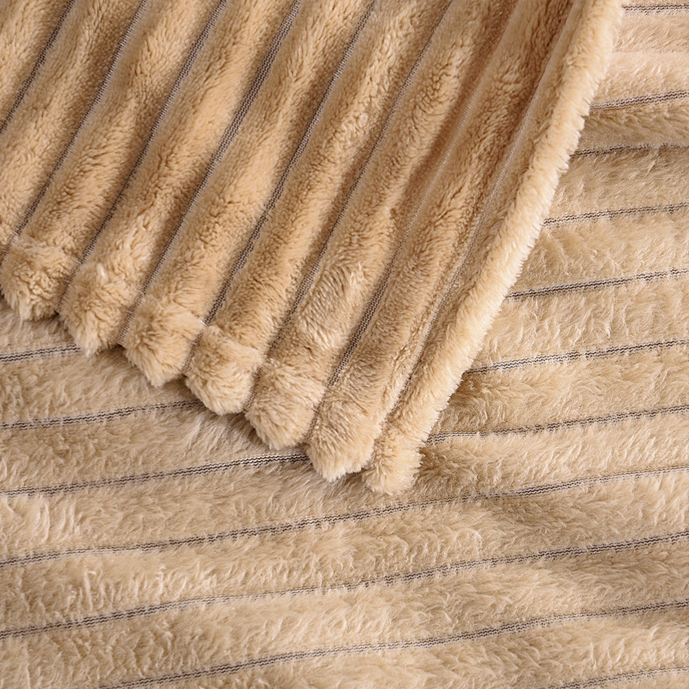 2X Pet Blanket Bed Throws Mat Cat Dog Flannel Blanket Coffee Camel