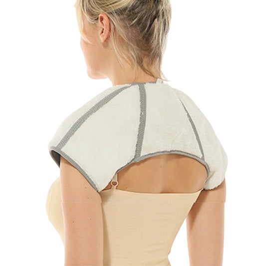 Plush Shoulder Warmer Shoulder Guard Shoulder Brace Shoulder Wrap Warmer L Size