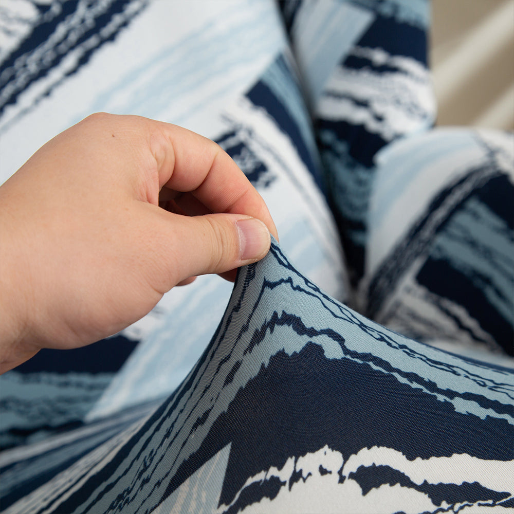 2X Wingback Chair Cover Stretch Armchair Wing Chair Slipcover Wing Back Chair Cover Style 3 and 4