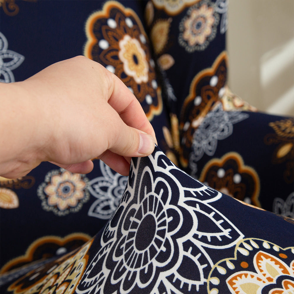 2X Wingback Chair Cover Stretch Armchair Wing Chair Slipcover Wing Back Chair Cover Style 5 and 6