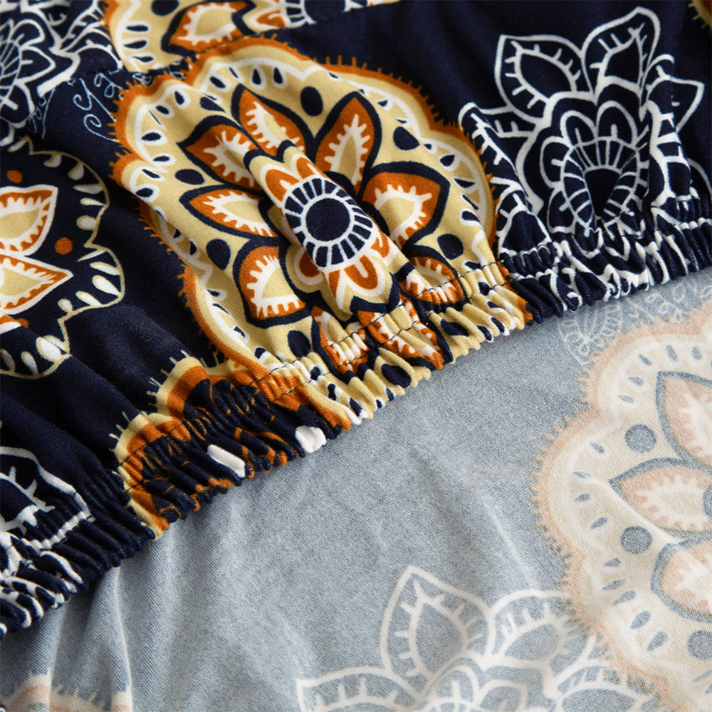 2X Wingback Chair Cover Stretch Armchair Wing Chair Slipcover Wing Back Chair Cover Style 5