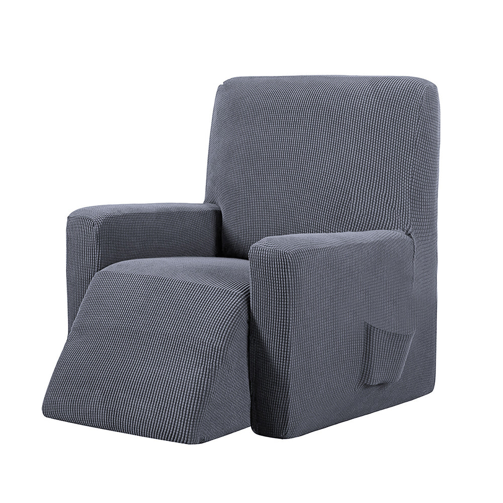 Stretch Recliner Cover Lift Reclining Recliner Chair Slip Cover Recliner Slipcover Grey