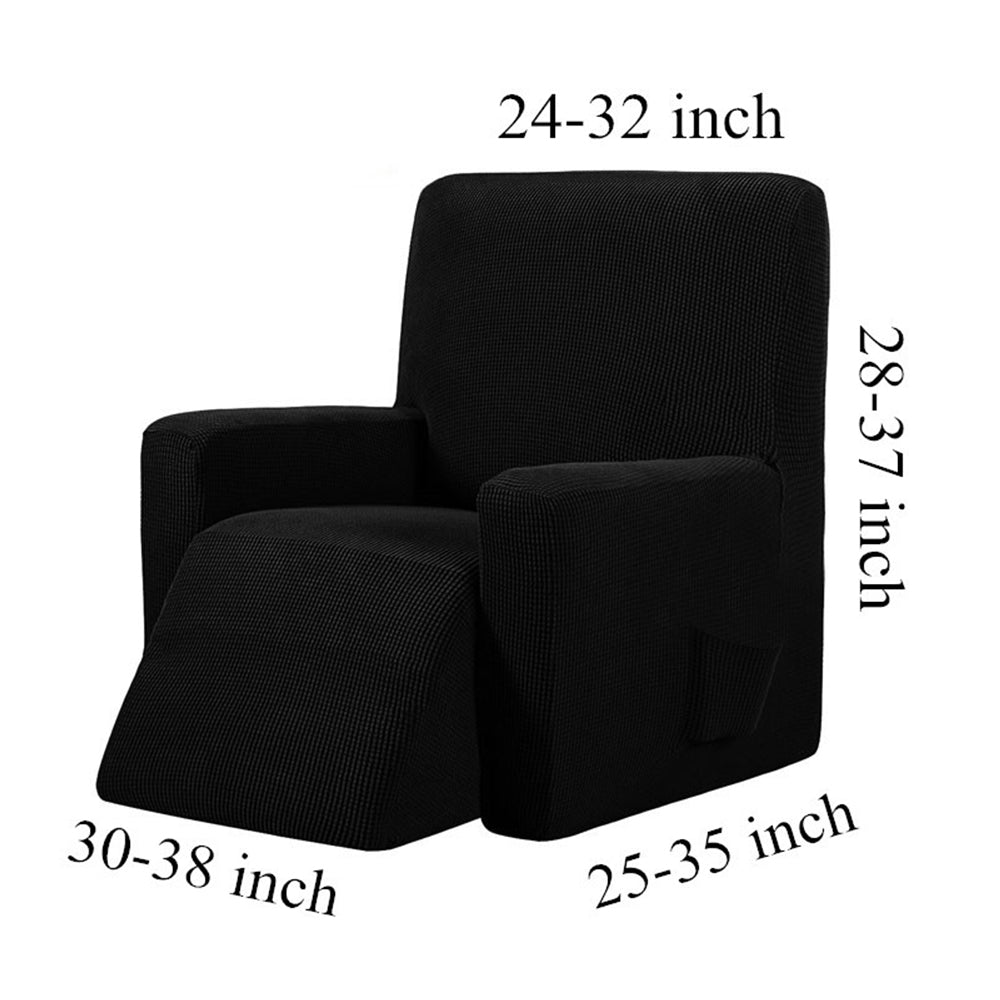 Stretch Recliner Cover Lift Reclining Recliner Chair Slip Cover Recliner Slipcover Navy Blue