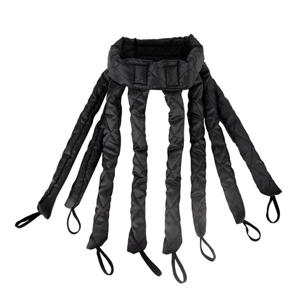 Lazy Heatless Hair Curler Headband Hair Roller Hair Curling Rod Hair Black
