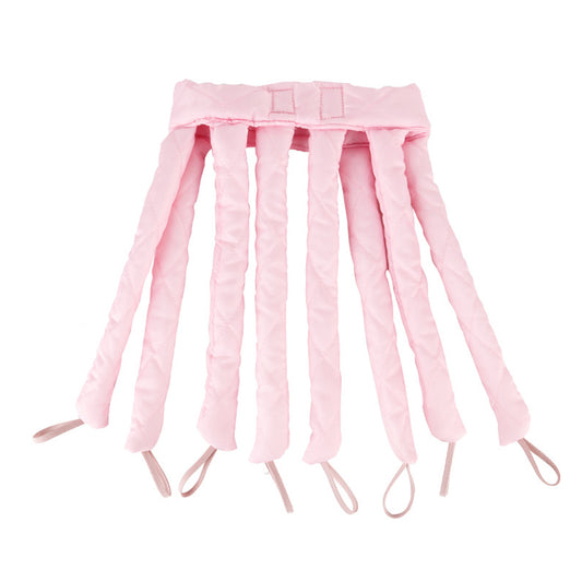 Lazy Heatless Hair Curler Headband Hair Roller Hair Curling Rod Hair Pink
