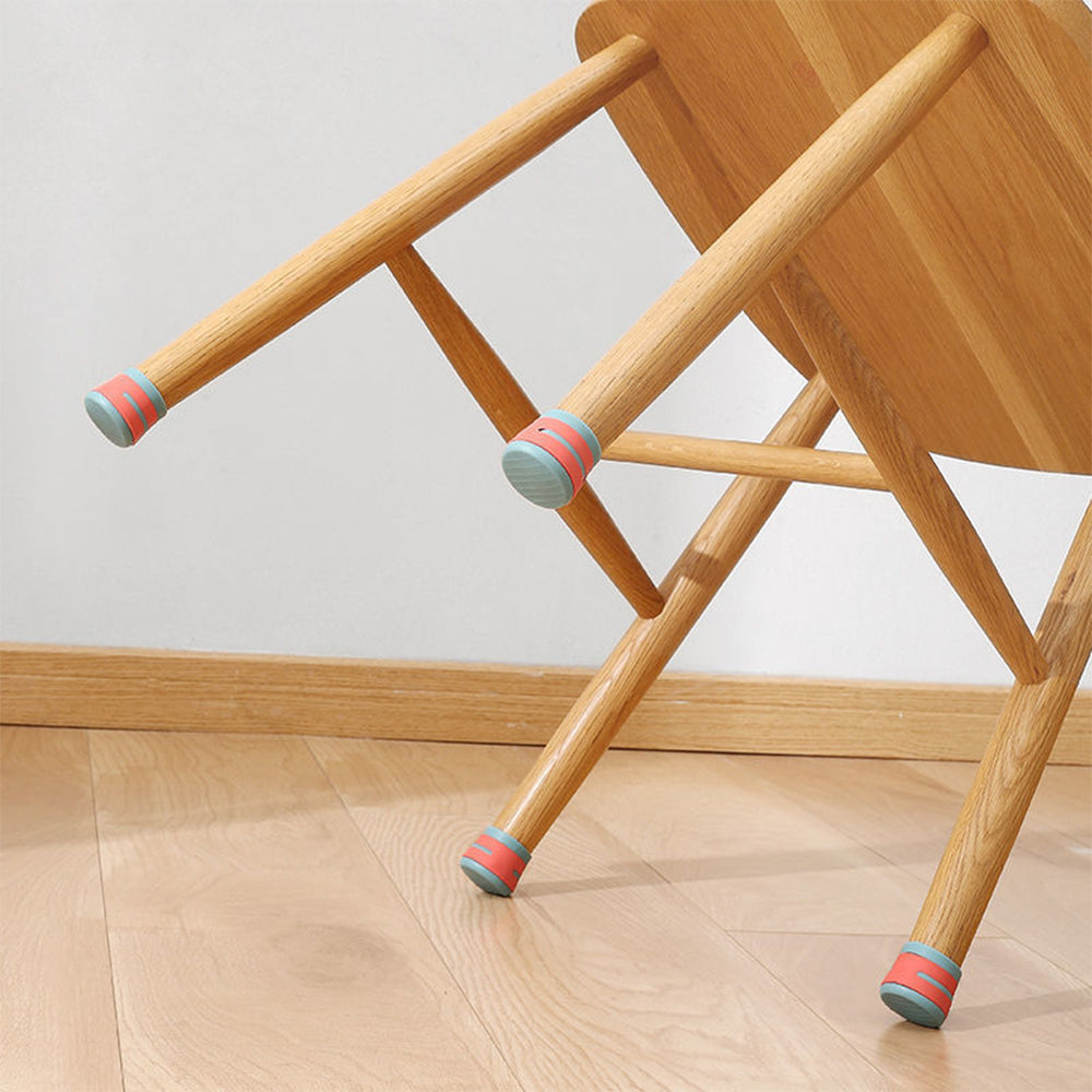 12Pcs Chair Leg Floor Protectors Furniture Leg Covers Blue