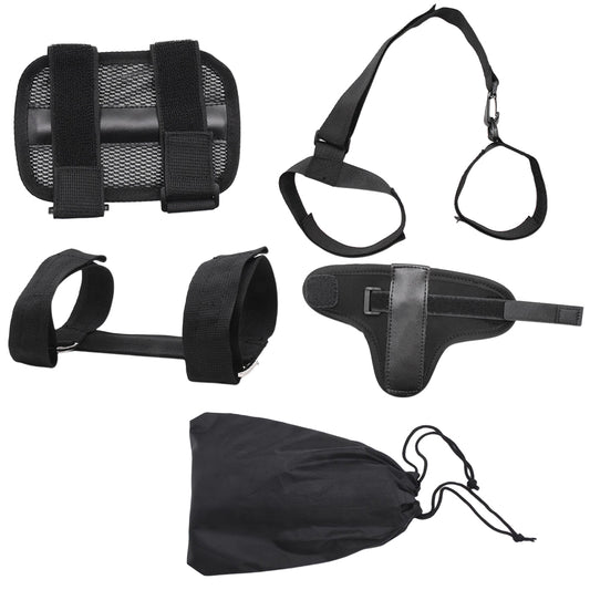 4Psc Golf Swing Training Aids Arm Band Wrist Brace Band Correction Posture Belt