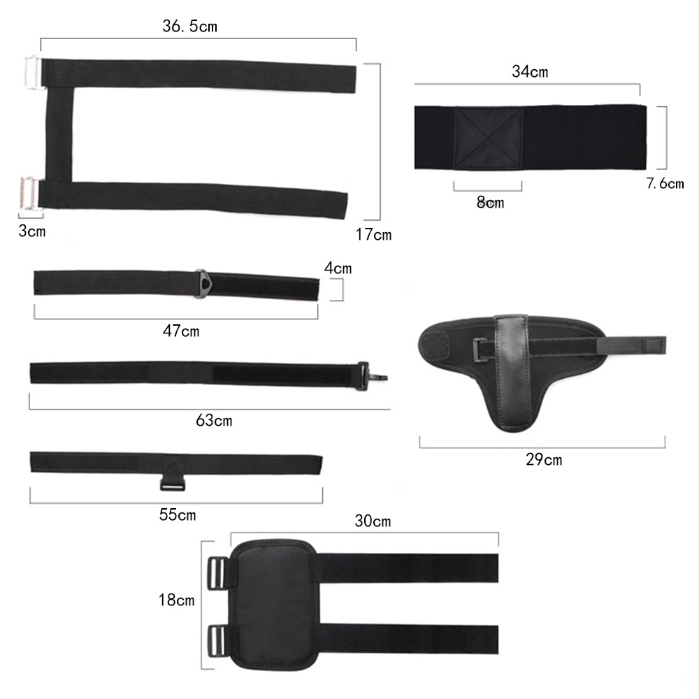 4Psc Golf Swing Training Aids Arm Band Wrist Brace Band Correction Posture Belt