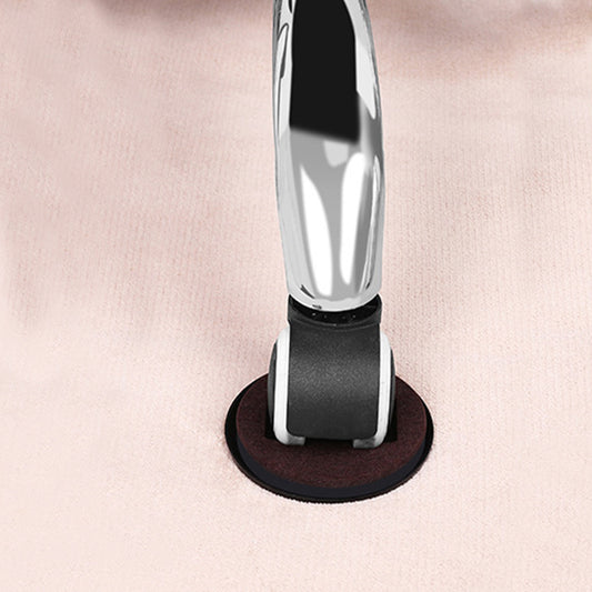 10Pcs Anti Running Felt Caster Cups Pulley Chair Mat Furniture Wheels Pads Round