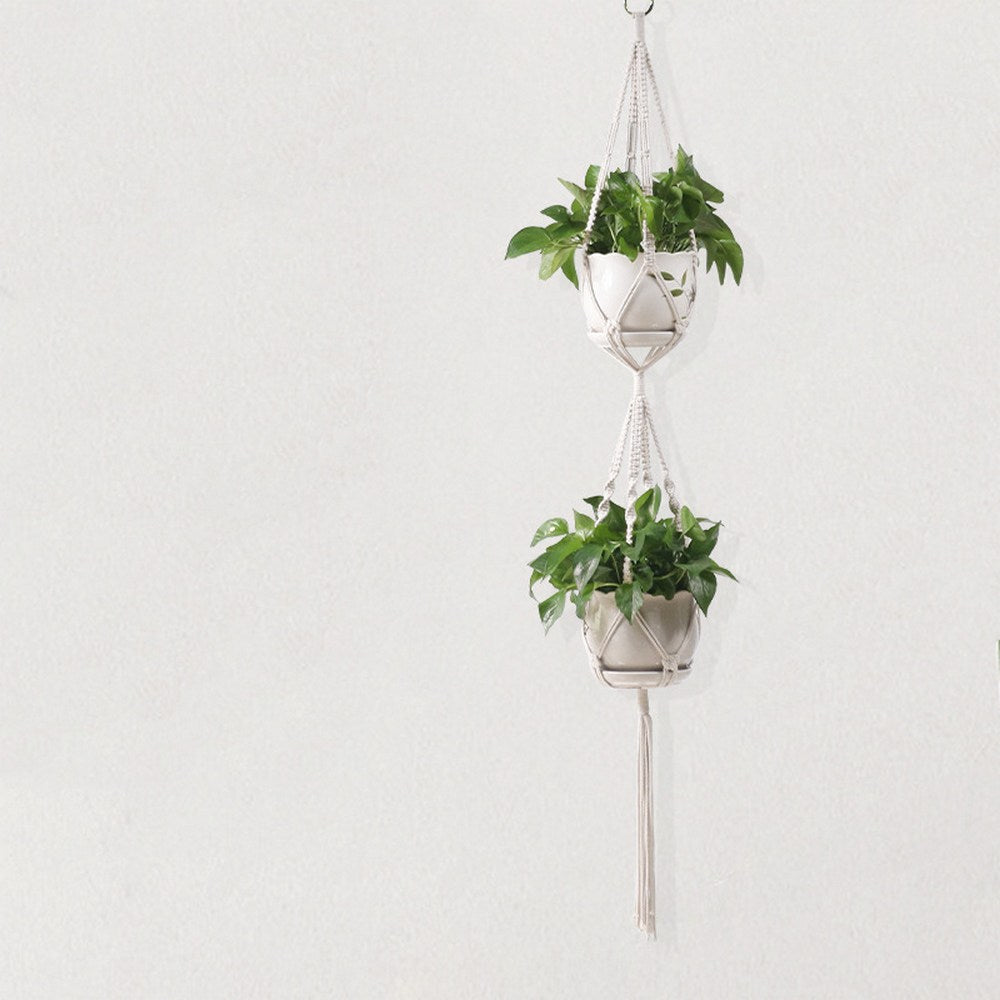 Set of 3Pcs Macrame Pot Plant Hanger Set