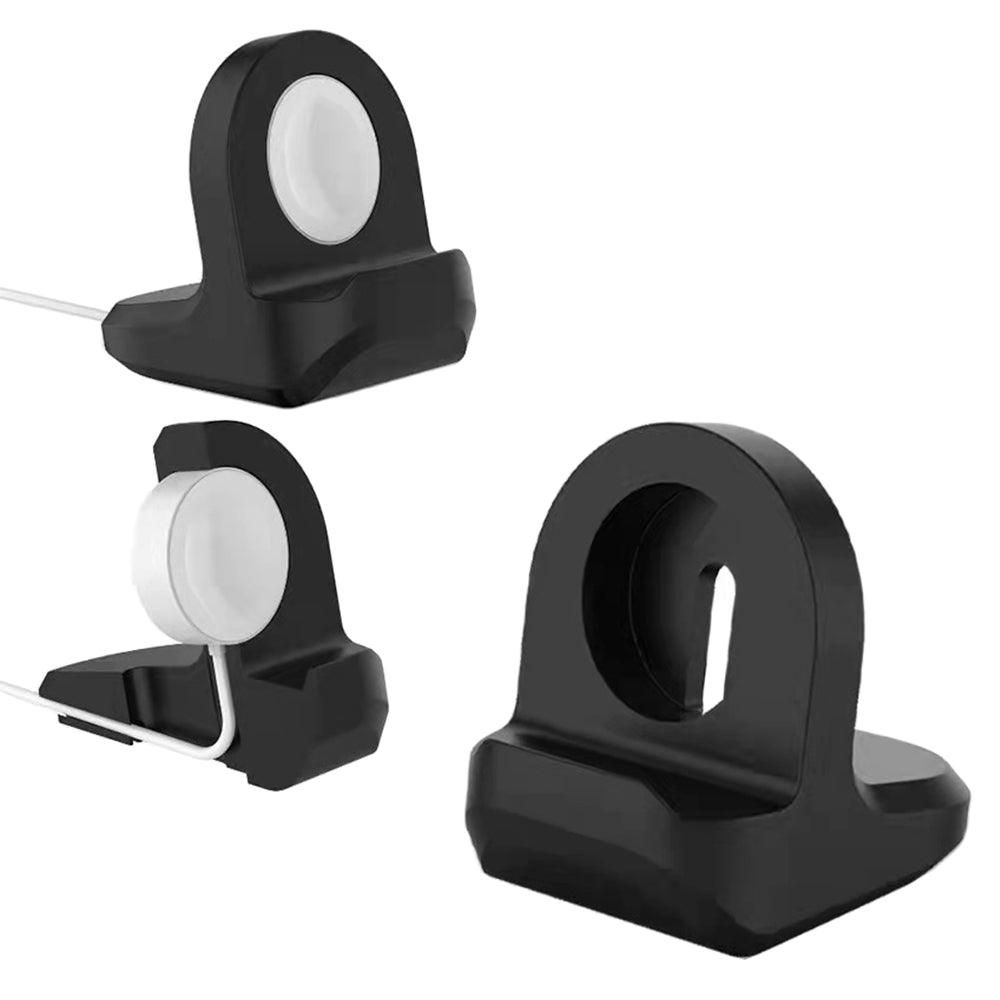 2X Wireless Charger Stand for Apple Watch Wireless Charger Black Red