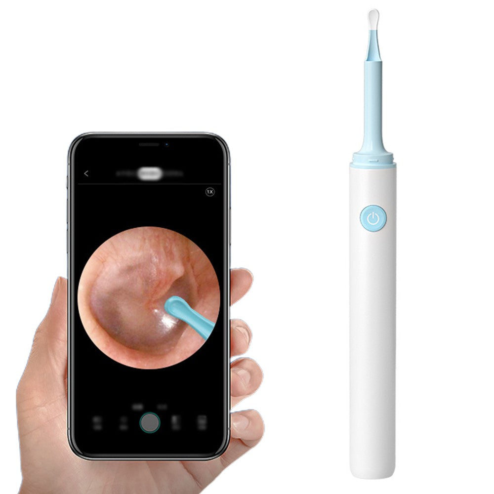 Wireless Otoscope Ear Wax Remover Earwax Removal Tool with 4mm Visual Camera