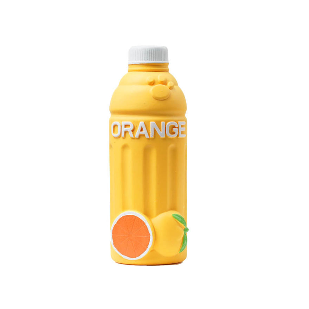 2Pcs Pet Juice Bottle Squeaky Toys Dog Chew Toys