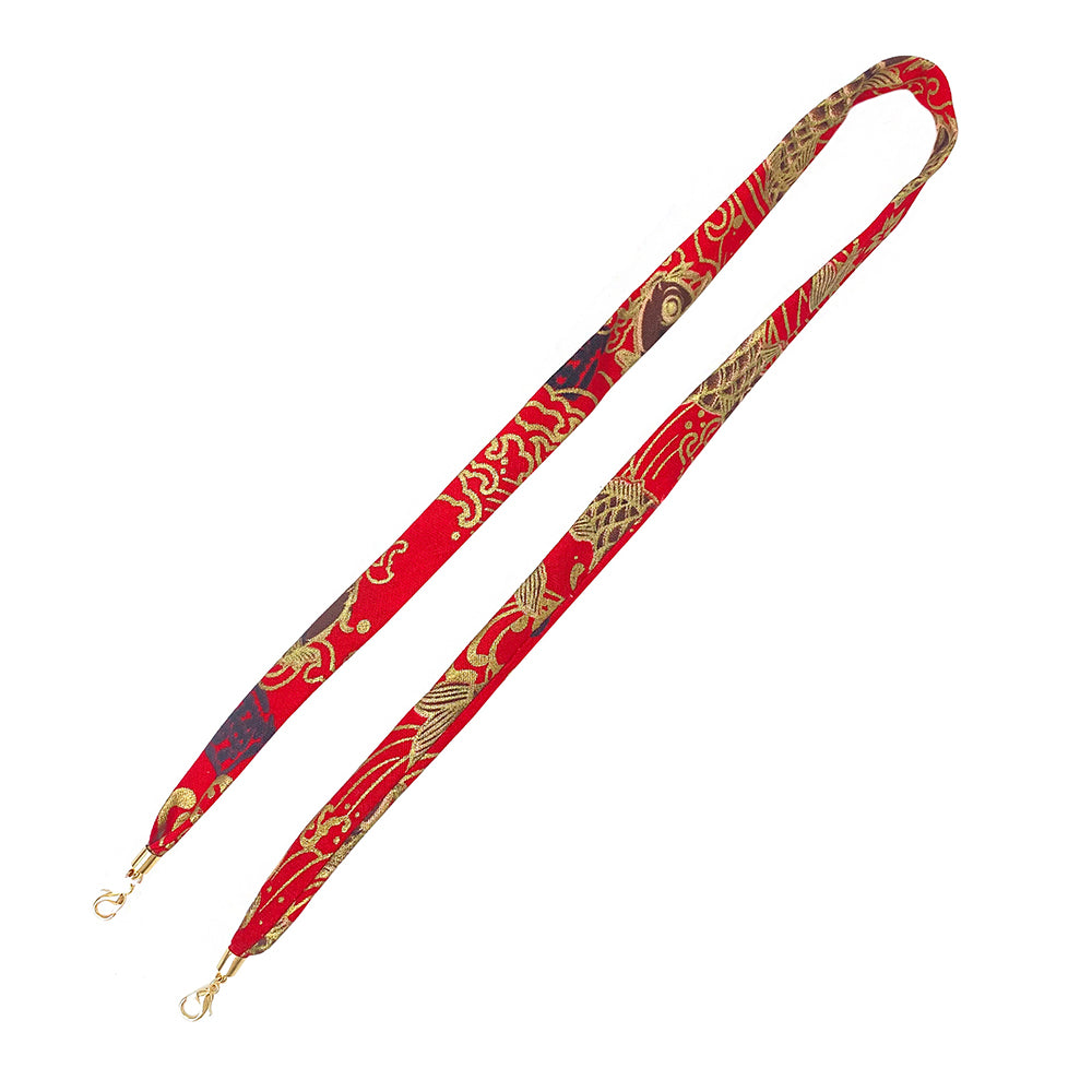 4Pcs Printed Mask Hanging Lanyard Glasses Chain