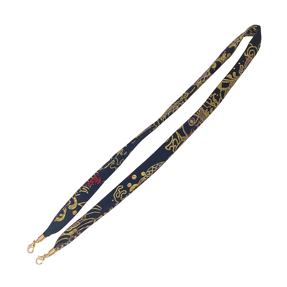4Pcs Printed Mask Hanging Lanyard Glasses Chain