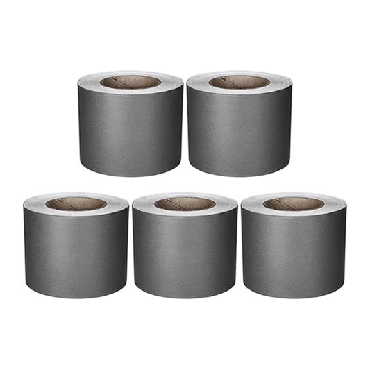 5Pcs Self Adhesive Wood Grain Repair Patch Tape Wood Grain Sticker Tape Patches Grey
