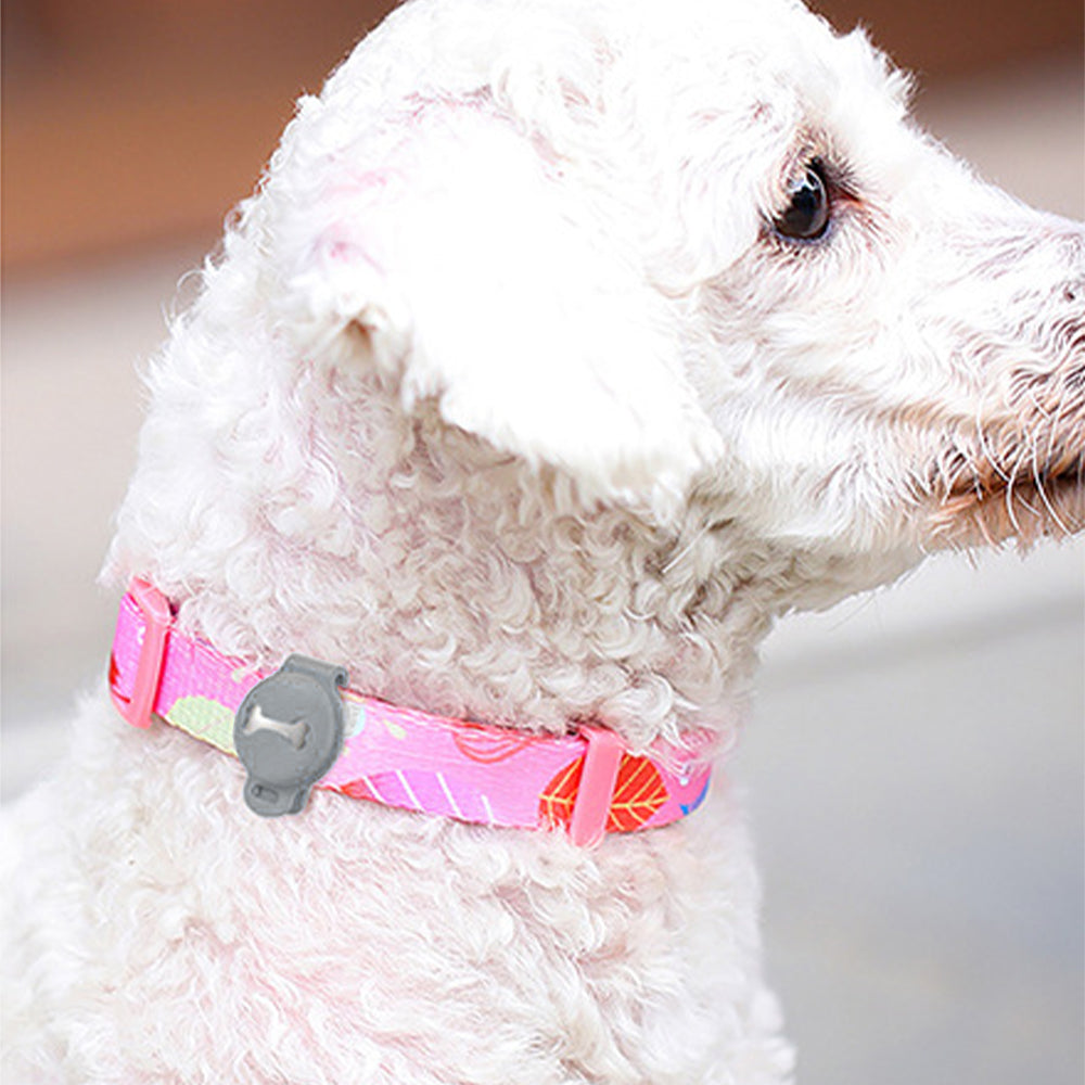 2X Silicone Tracker Protective Case for Pet Collar Compatible with Apple Airtag