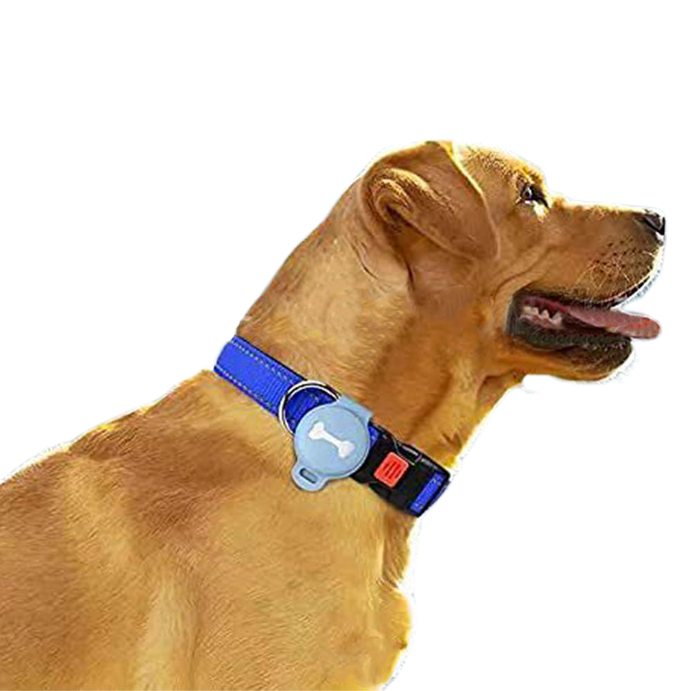 2X Silicone Tracker Protective Case for Pet Collar Compatible with Apple Airtag