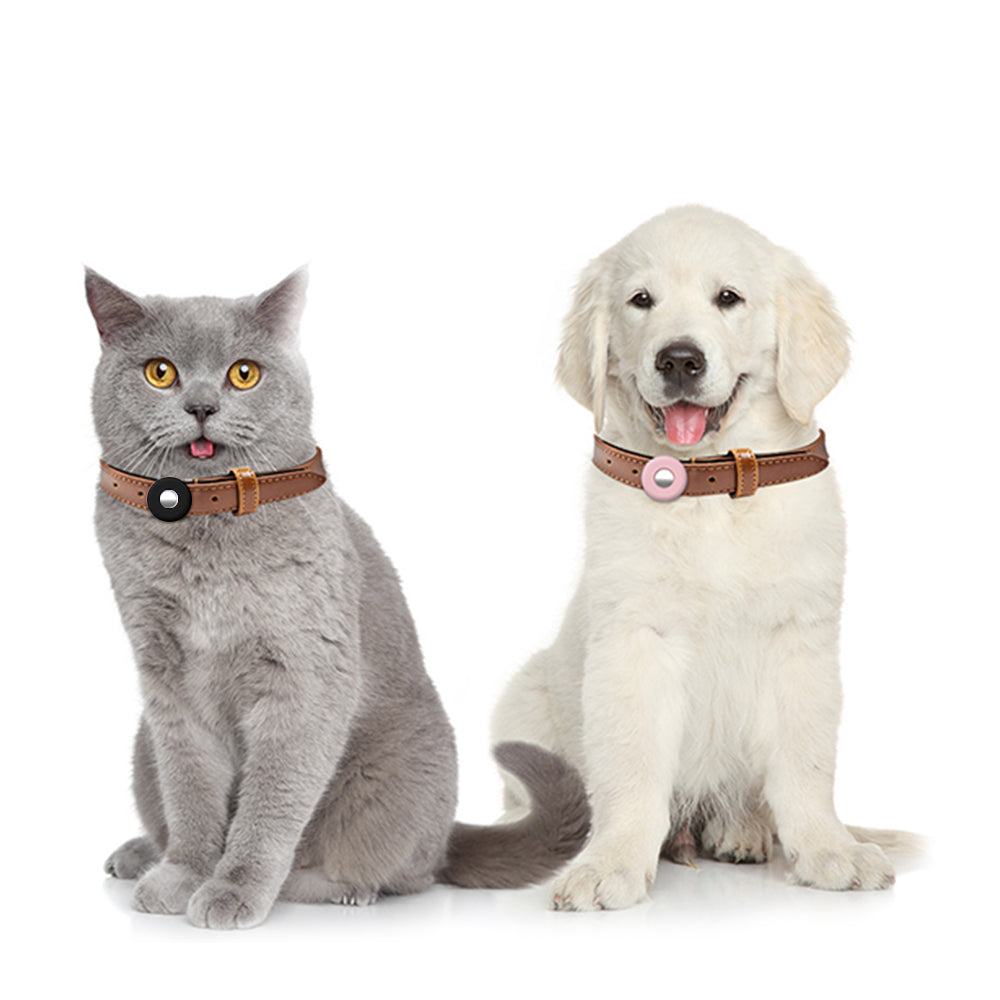 2X Silicone Tracker Protective Case for Pet Collar Compatible with Apple Airtag