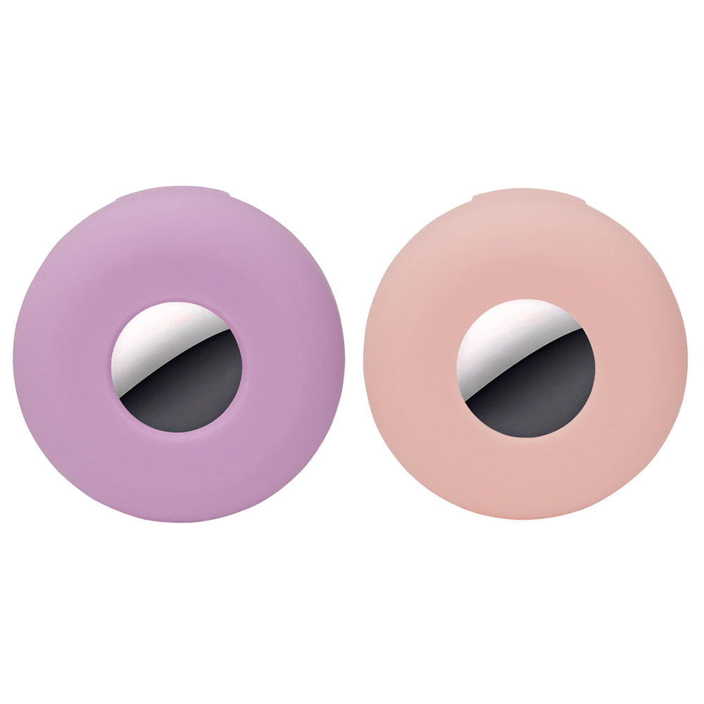 2X Silicone Tracker Protective Case for Pet Collar Compatible with Apple Airtag