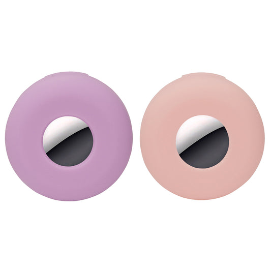 2X Silicone Tracker Protective Case for Pet Collar Compatible with Apple Airtag