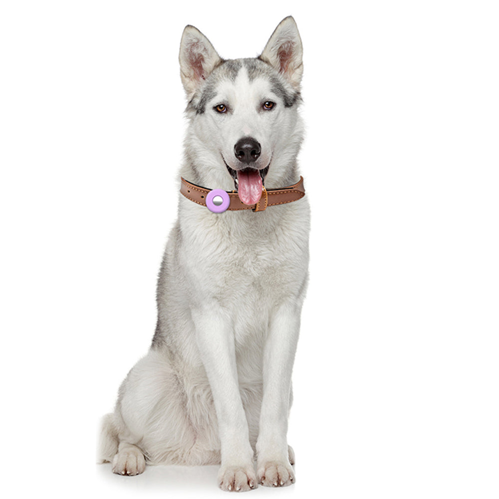 2X Silicone Tracker Protective Case for Pet Collar Compatible with Apple Airtag