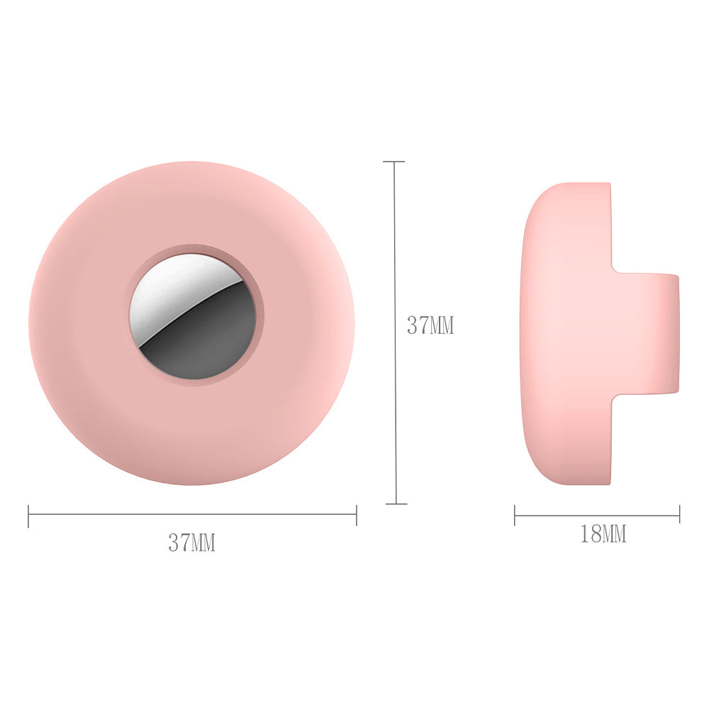 2X Silicone Tracker Protective Case for Pet Collar Compatible with Apple Airtag