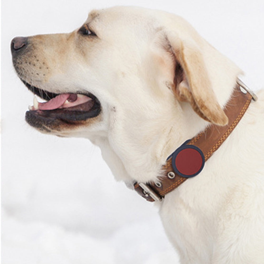 2X Silicone Tracker Protective Case for Pet Collar Compatible with Apple Airtag