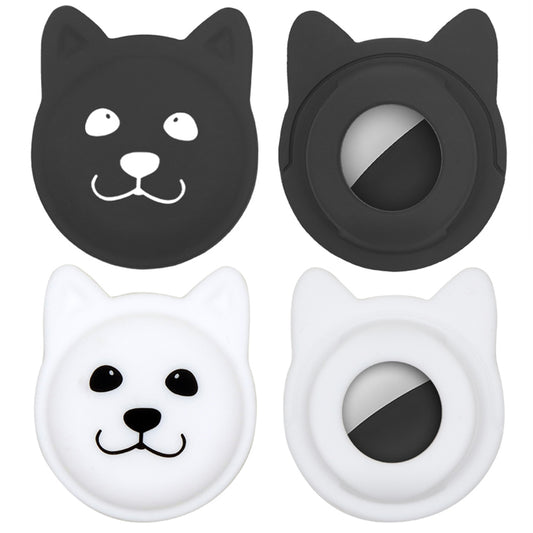 2X Silicone Tracker Protective Case for Pet Collar Compatible with Apple Airtag