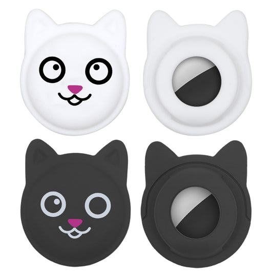 2X Silicone Tracker Protective Case for Pet Collar Compatible with Apple Airtag