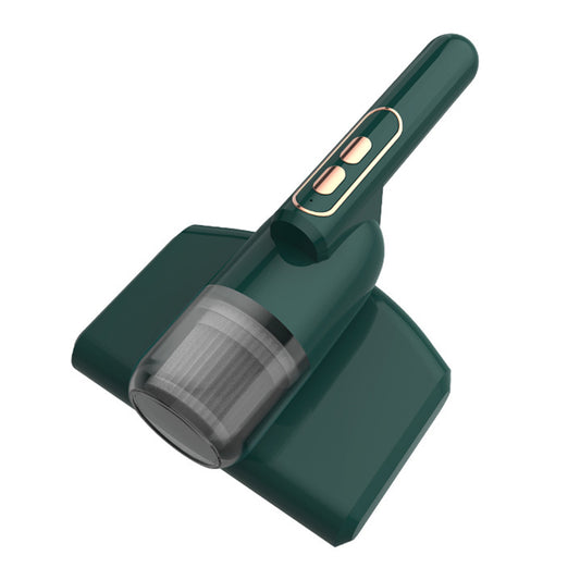 Handheld Vacuum Cleaner Wireless Dust Mite Removal Instrument Bed Mattress Cleaner Green