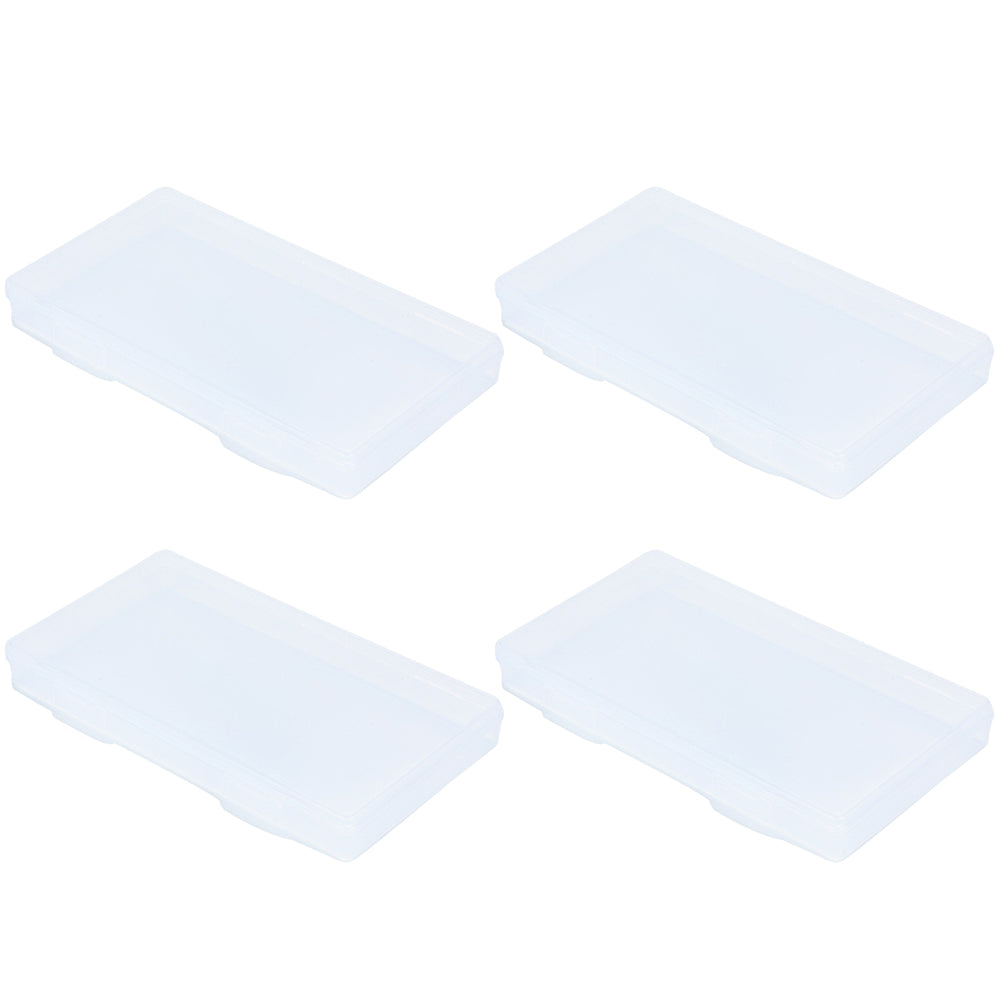4Pcs Mask Case Face Mask Storage Box Face Cover Box Medium Size