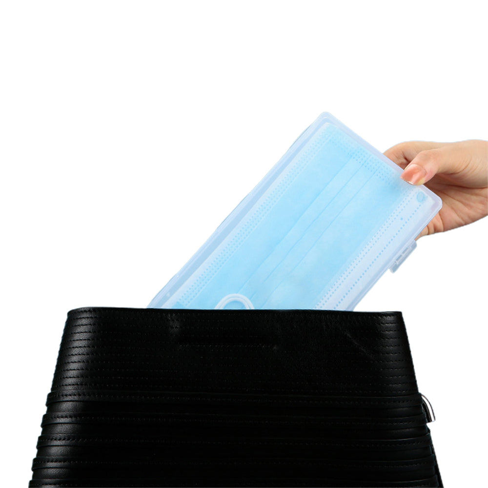 4Pcs Mask Case Face Mask Storage Box Face Cover Box Medium Size
