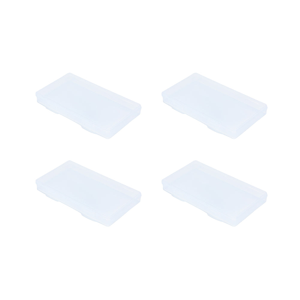 4Pcs Mask Case Face Mask Storage Box Face Cover Box Small Size