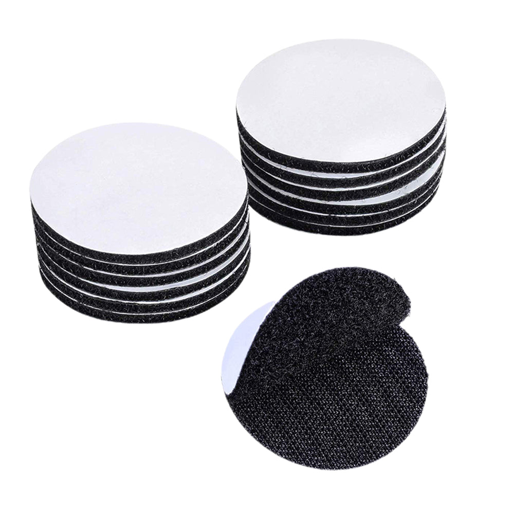 50 Pairs Non Slip Pad Self Adhesive Hook and Loop Tape Fixing Couch Cushion Carpet