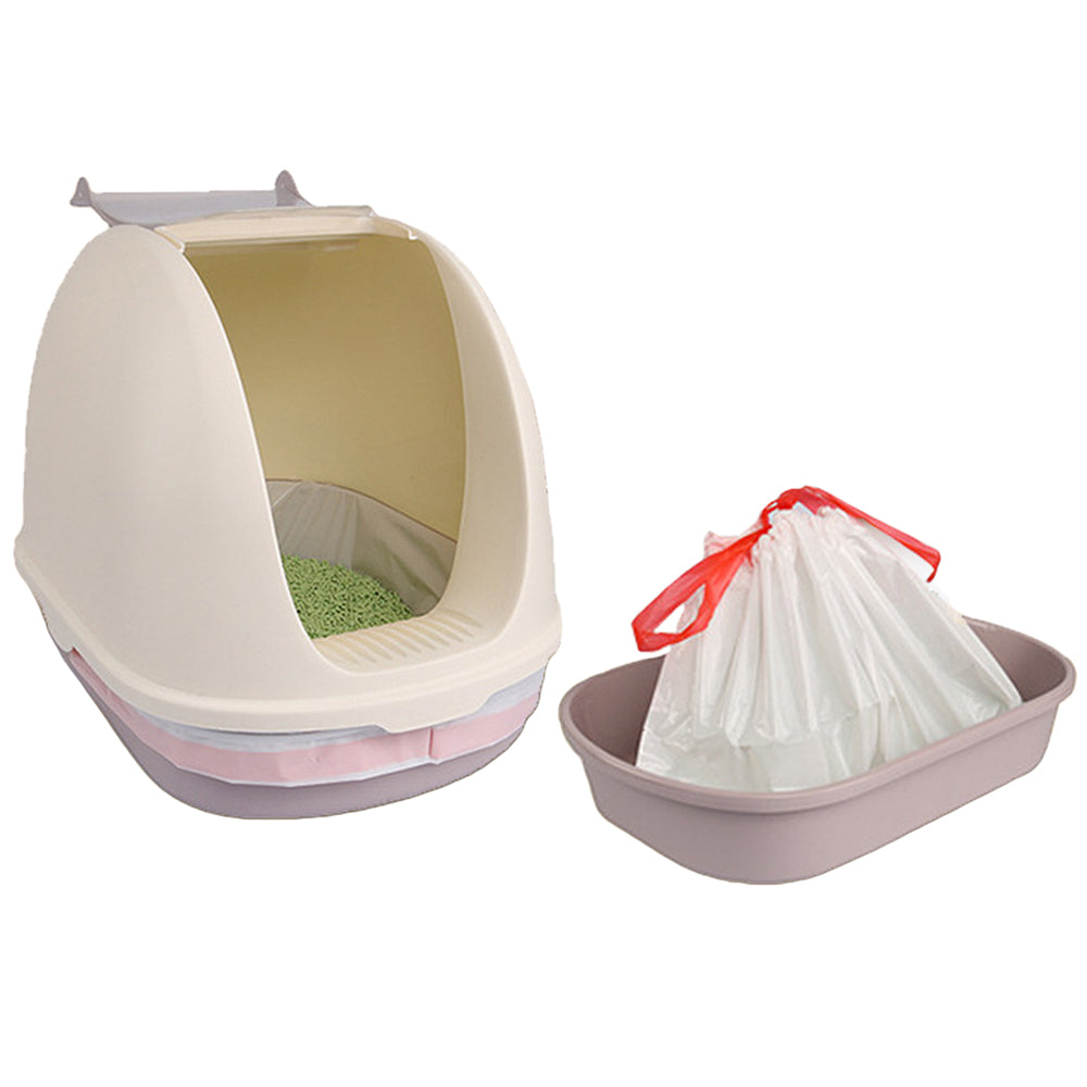 3 Rolls 91x45cm Cat Litter Box Liners Waste Litter Bags