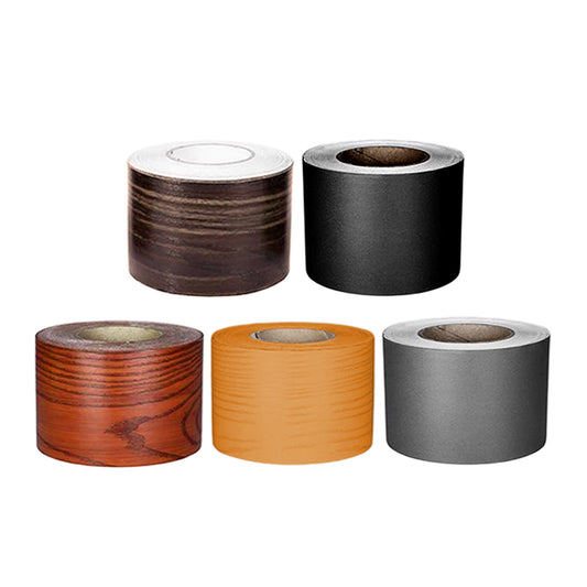 5Pcs Self Adhesive Wood Grain Repair Patch Tape Wood Grain Sticker Tape Patches