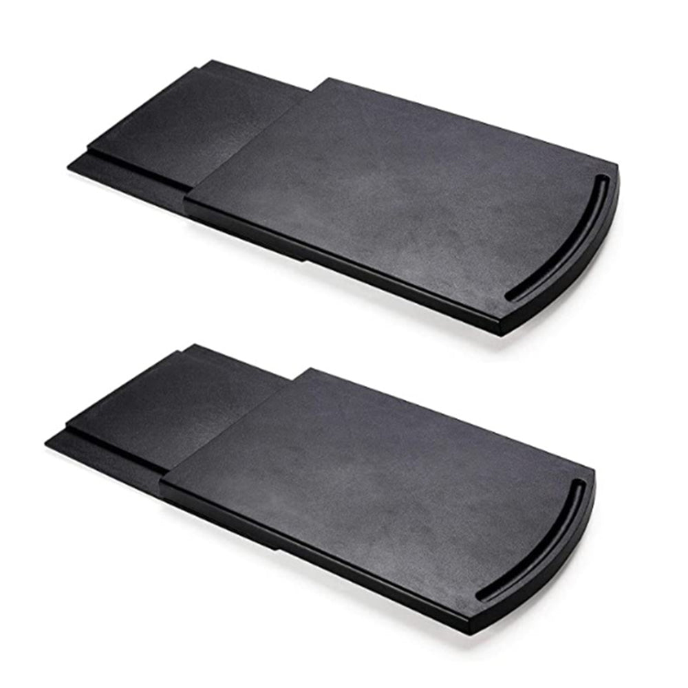 2X Sliding Coffee Maker Tray Kitchen Countertop Storage Moving Holder